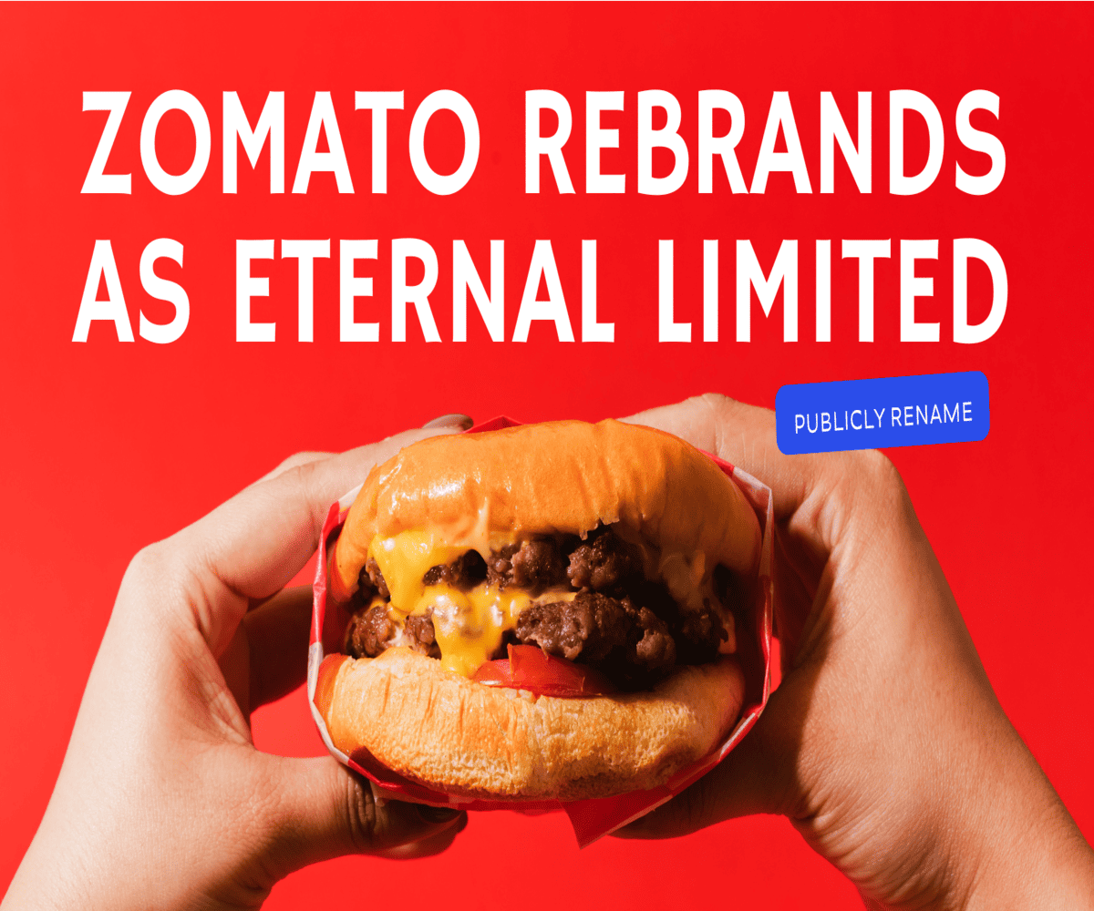 Zomato Rebrands as Eternal